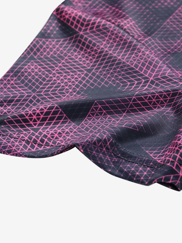 ALPINE PRO Ljubičasto-roza ženska majica ALPINE PRO QUATRA