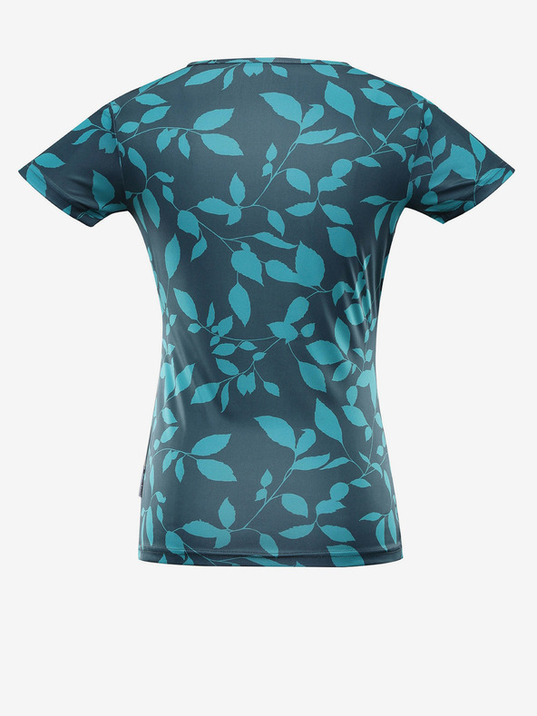ALPINE PRO ALPINE PRO QUATRA ženska majica na petrolej