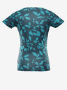 ALPINE PRO ALPINE PRO QUATRA ženska majica na petrolej