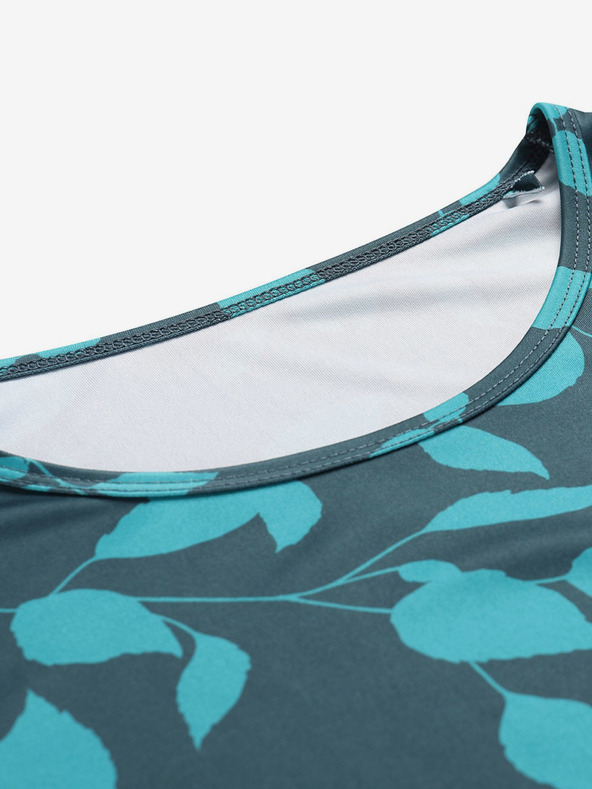 ALPINE PRO ALPINE PRO QUATRA ženska majica na petrolej