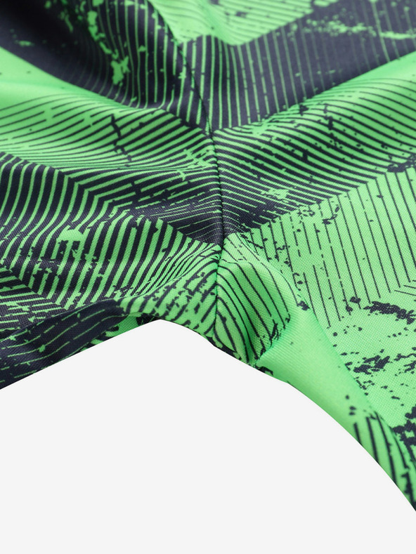 ALPINE PRO Zelena muška funkcionalna majica s uzorkom ALPINE PRO QUATR