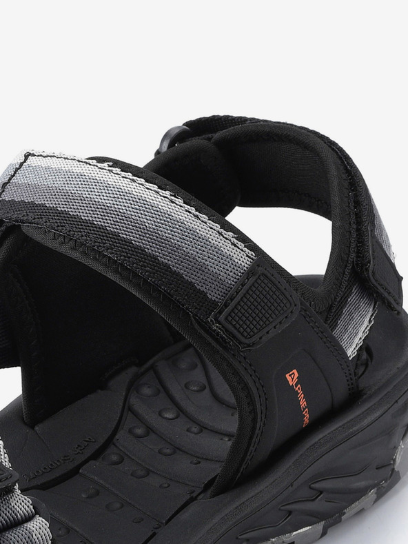 ALPINE PRO Crne muške sandale ALPINE PRO GERF