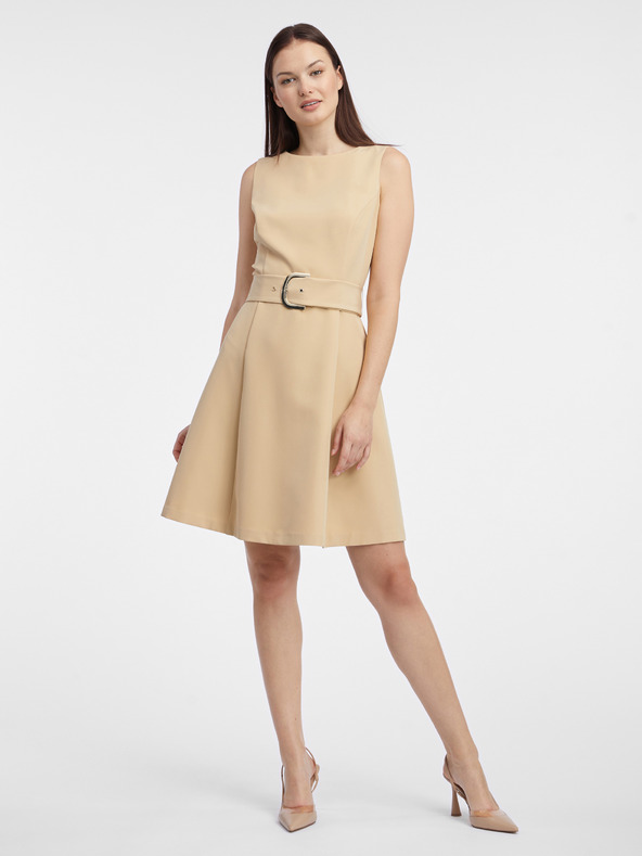 Orsay Bež ženska haljina ORSAY