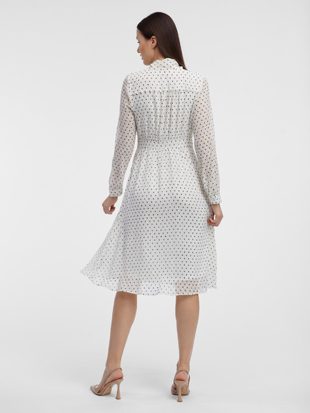 Orsay Krem ženska uska haljina ORSAY