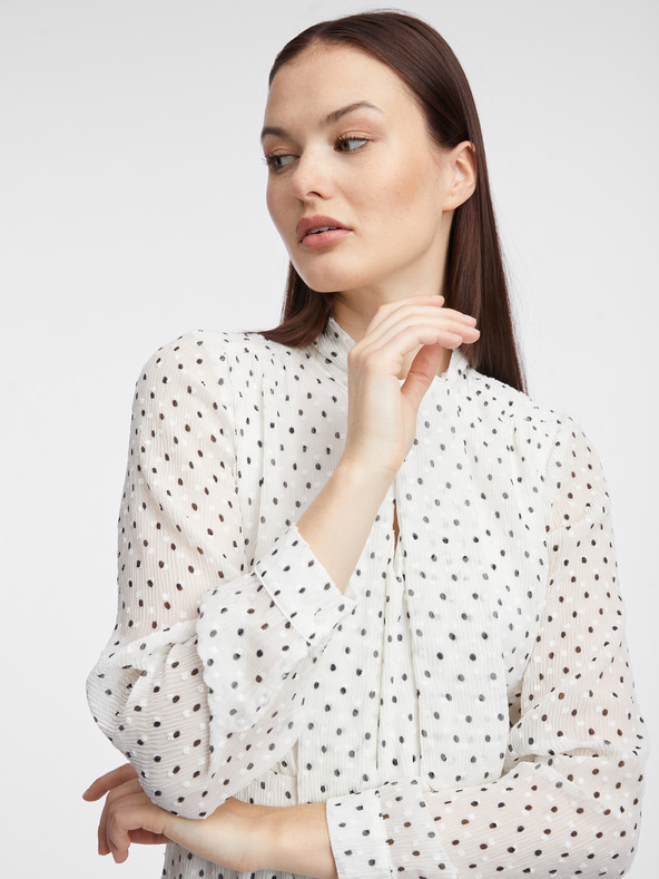 Orsay Krem ženska uska haljina ORSAY