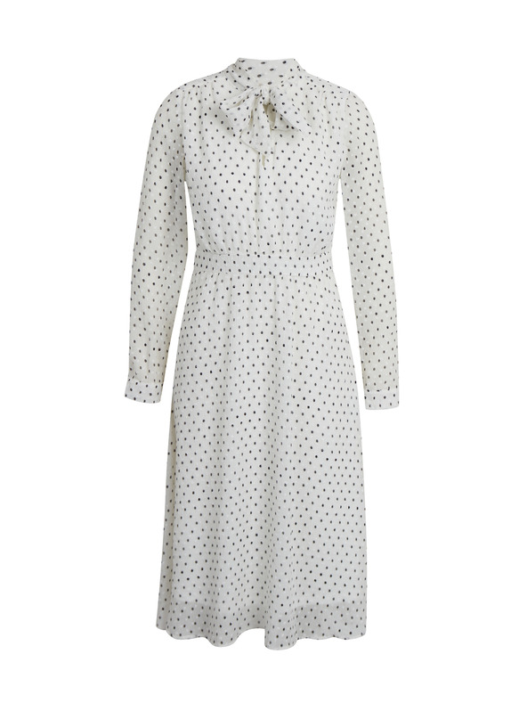 Orsay Krem ženska uska haljina ORSAY