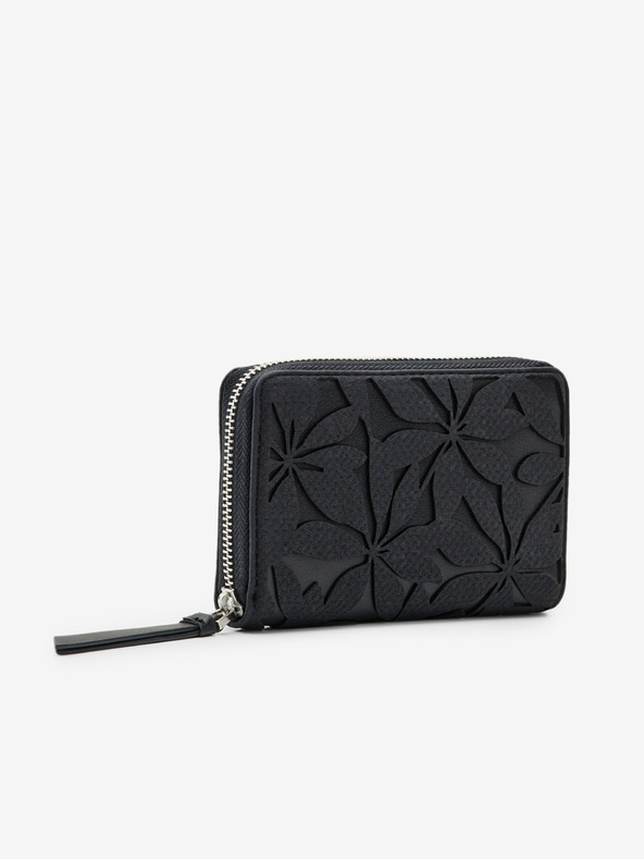 Desigual Crni ženski novčanik s uzorkom Desigual Onyx Marisa