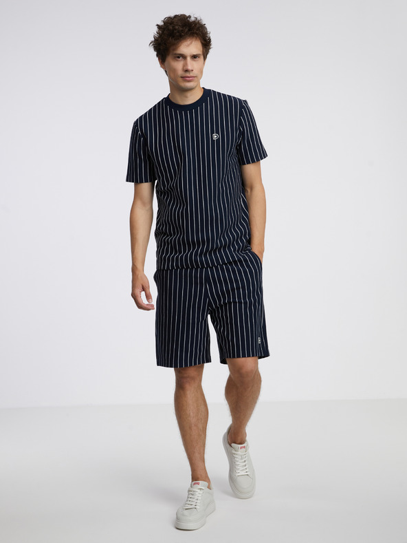 Tom Tailor Denim Tamnoplava muška prugasta majica Tom Tailor Denim