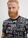 Versace Jeans Couture Versace Jeans Couture crna muška majica s uzorkom