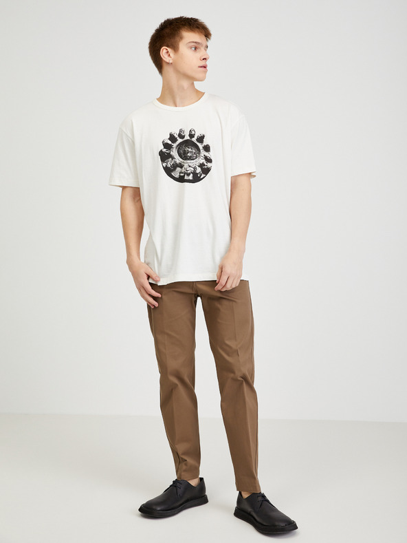 Diesel Diesel muška bijela majica