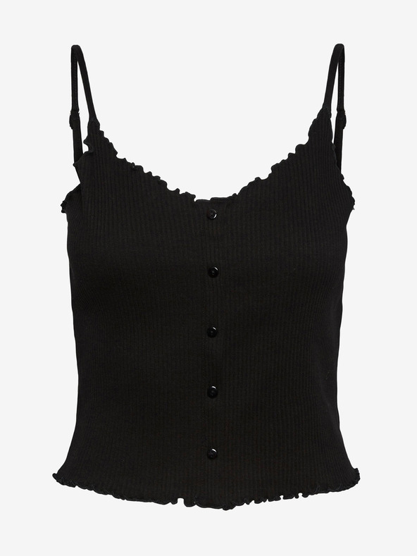 Pieces Crna ženska majica bez rukava Pieces Nukisa