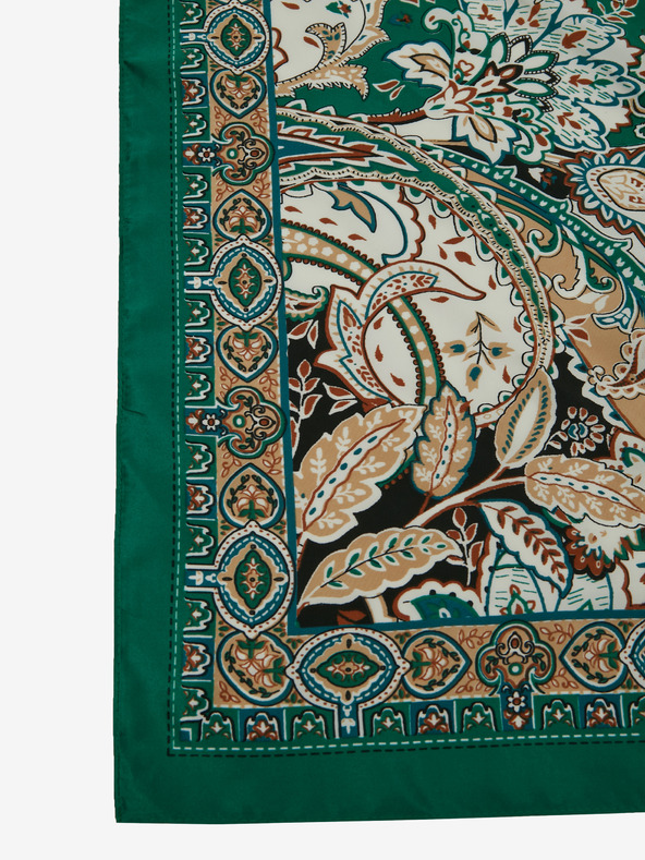 Orsay Zeleni ženski šareni satenski šal ORSAY