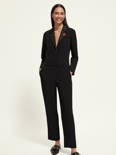 Scotch & Soda Scotch & Soda crni ženski kombinezon