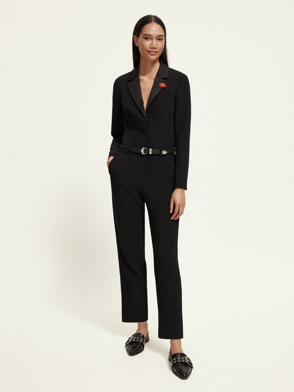 Scotch & Soda Scotch & Soda crni ženski kombinezon