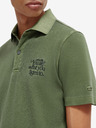 Scotch & Soda Scotch & Soda Garment Dye zelena muška polo majica
