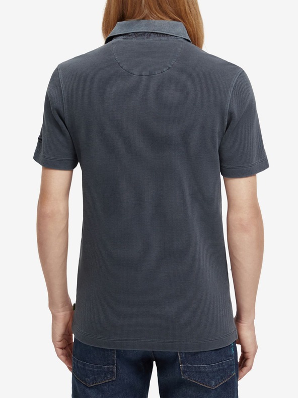 Scotch & Soda Scotch & Soda Garment Dye tamnoplava muška polo majica