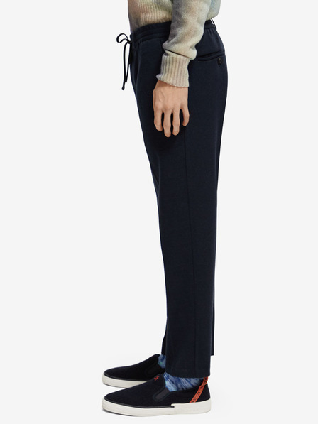 Scotch & Soda Scotch & Soda The Finch tamnoplave muške hlače od mješavine vune