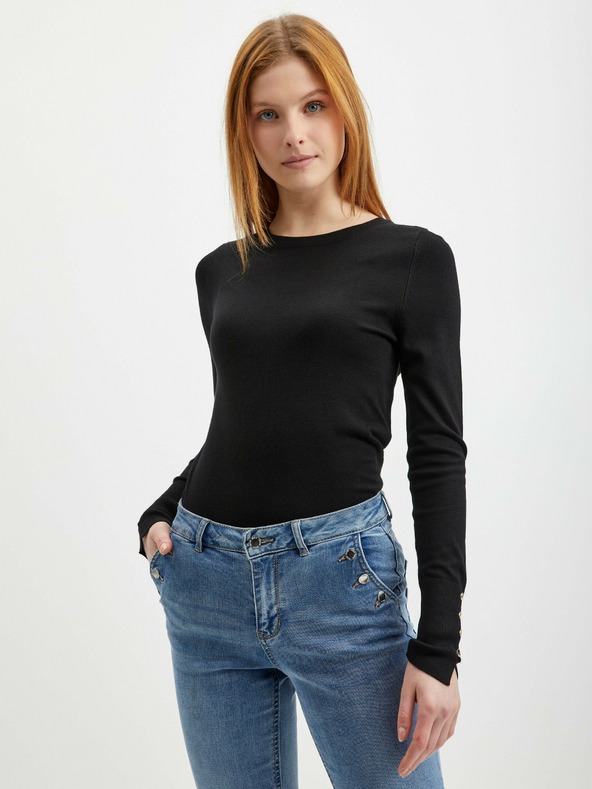 Orsay Crni ženski lagani pulover ORSAY