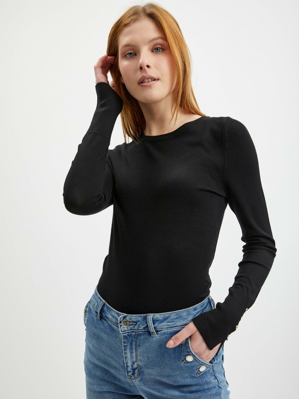 Orsay Crni ženski lagani pulover ORSAY
