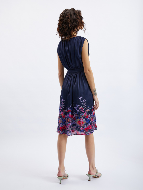 Orsay Tamnoplava ženska haljina cvjetnog uzorka ORSAY