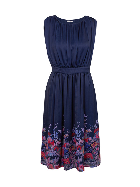 Orsay Tamnoplava ženska haljina cvjetnog uzorka ORSAY
