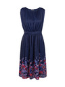 Orsay Tamnoplava ženska haljina cvjetnog uzorka ORSAY