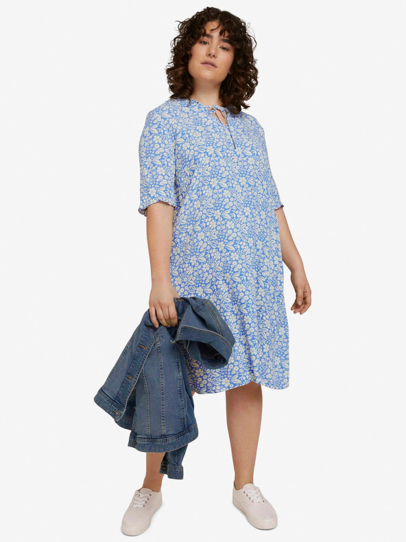 Tom Tailor Tom Tailor plava cvjetna haljina