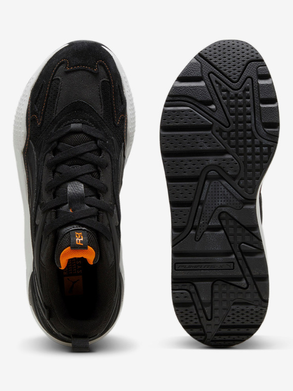 Puma Crne muške tenisice s kožnim detaljima Puma RS-X Effect Perf