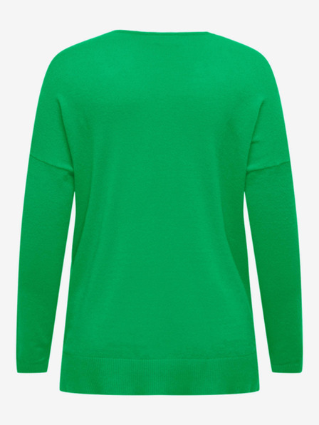 ONLY CARMAKOMA Zeleni ženski lagani džemper ONLY CARMAKOMA Ibi