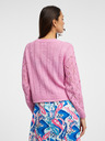 Jacqueline de Yong JDY Judith ružičasti ženski pulover s uzorkom