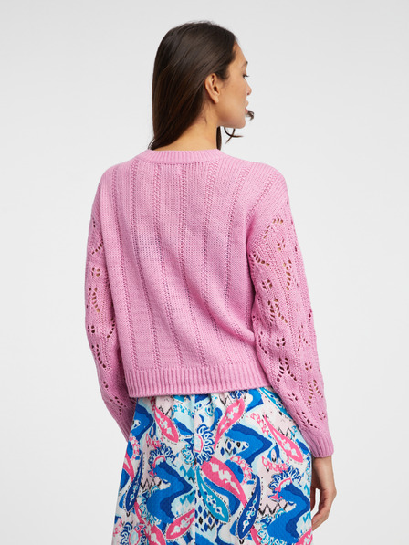 Jacqueline de Yong JDY Judith ružičasti ženski pulover s uzorkom