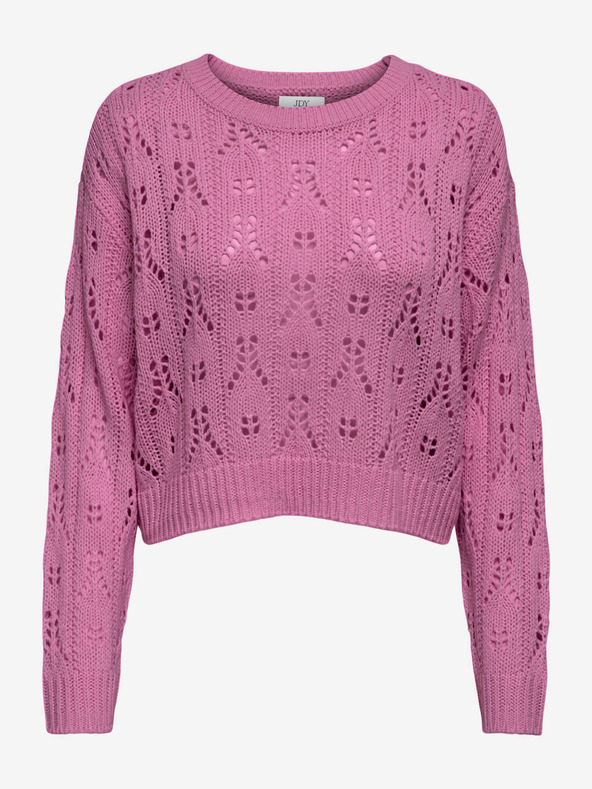 Jacqueline de Yong JDY Judith ružičasti ženski pulover s uzorkom