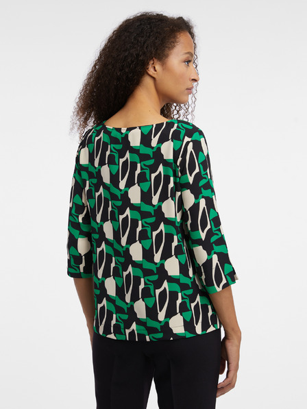 Orsay Zelena ženska bluza s uzorkom ORSAY