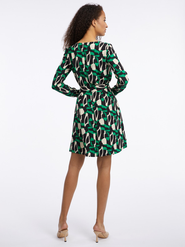 Orsay Zelena ženska haljina s uzorkom ORSAY