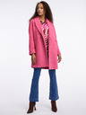 Orsay Tamno roze ženski kaput sa dodatkom vune ORSAY