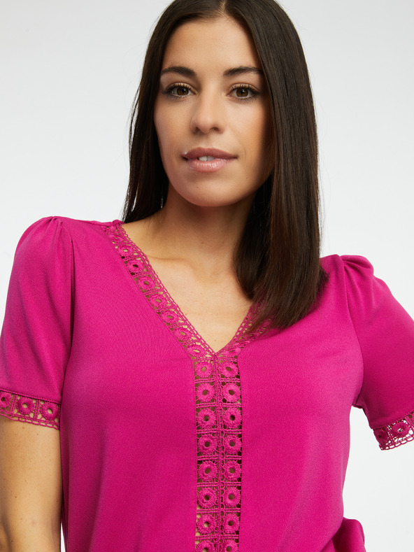 Orsay Tamnoružičasta ženska bluza ORSAY