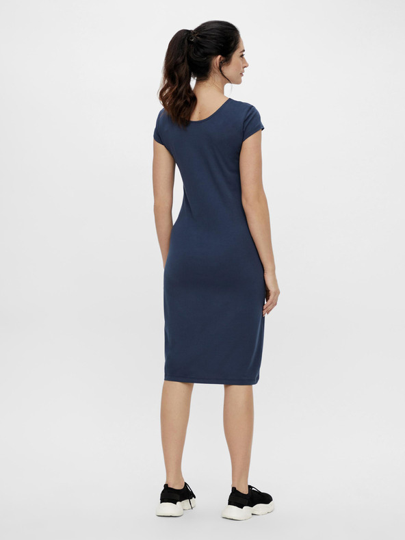 Mama.licious Mama.licious Elnora plava haljina s plaštom za trudnice