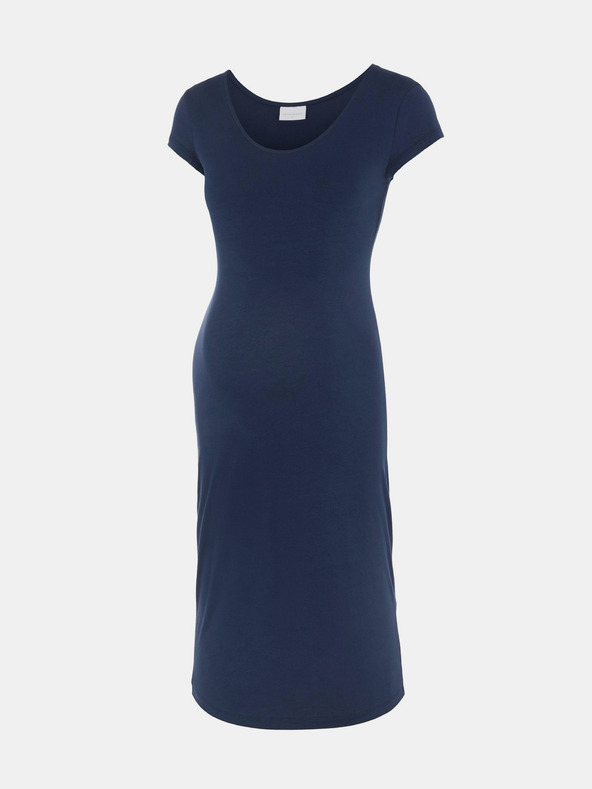 Mama.licious Mama.licious Elnora plava haljina s plaštom za trudnice