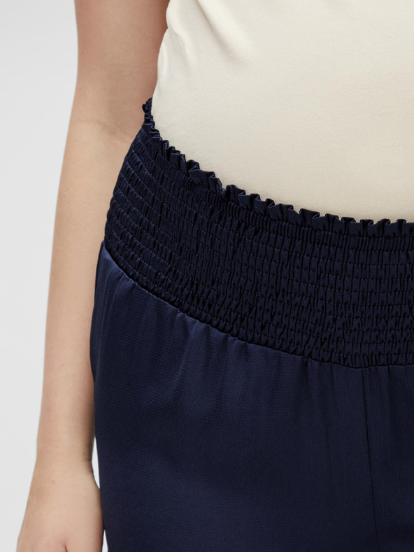 Mama.licious Mama.licious Videl tamnoplave široke trudničke hlače