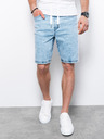 Ombre Clothing Svijetloplave muške traper kratke hlače Ombre odjeća W363