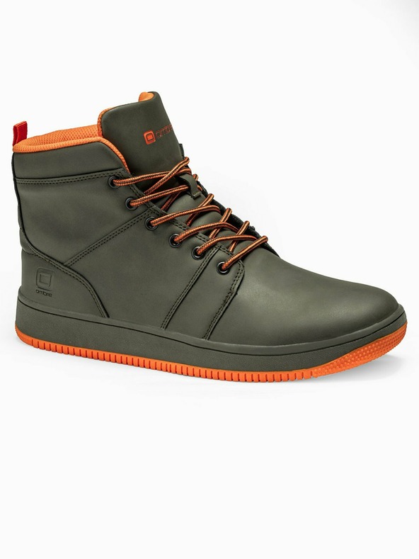 Ombre Clothing Kaki muške gležnjače T311