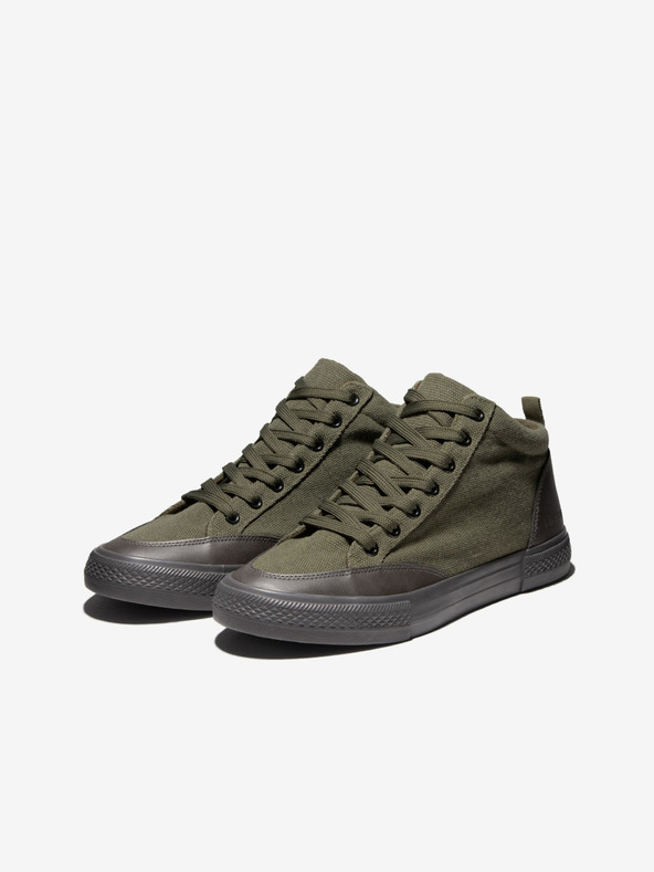 Ombre Clothing Crno-zelene muške tenisice cipele Ombre Clothing T377