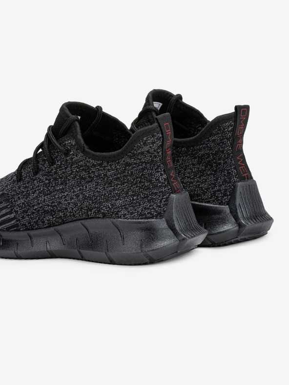 Ombre Clothing Crne muške tigraste tenisice Ombre Clothing