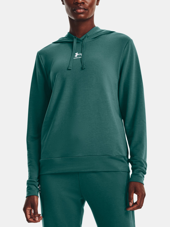 Under Armour Ženski pulover Under Armour Rival Terry Hoodie