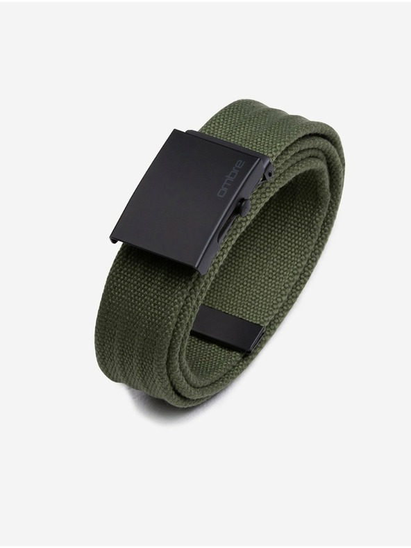 Ombre Clothing Zeleni muški remen Ombre odjeća