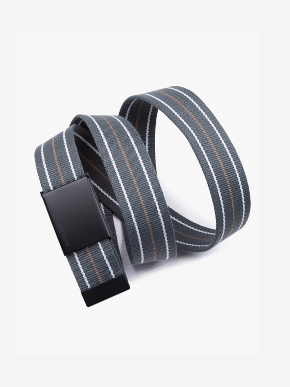 Ombre Clothing Muški platneni remen - sivi A648