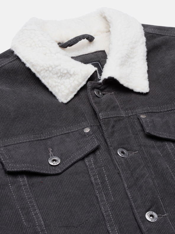 Ombre Clothing Tamno siva muška prijelazna jakna Ombre odjeća C524