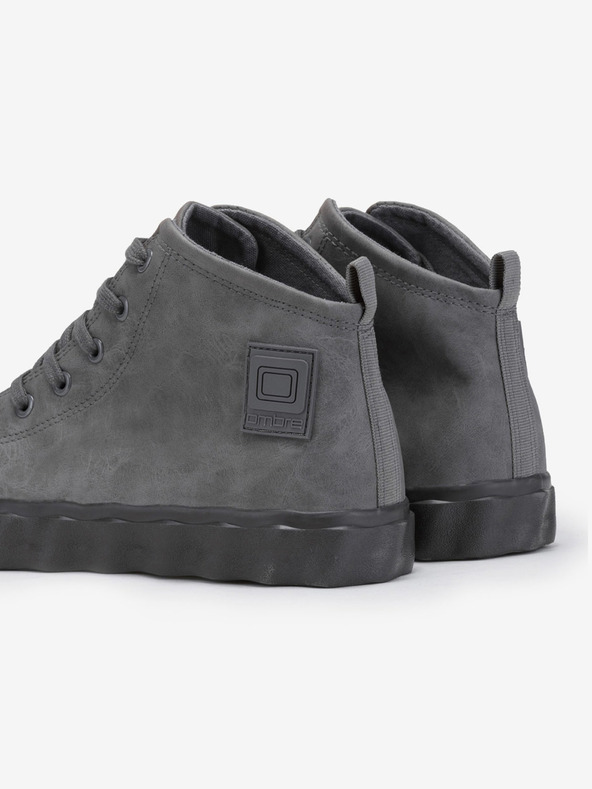 Ombre Clothing Ombre Clothing T374 Sive muške tenisice do gležnja