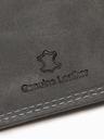 Ombre Clothing Ombre Clothing Sivi muški kožni novčanik