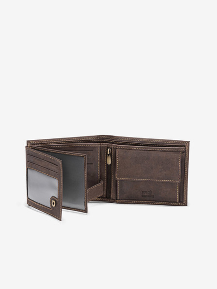 Ombre Clothing Muški kožni novčanik - smeđi A092